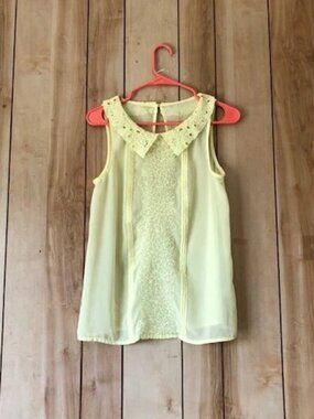 Women's Embroidered Sleeveless Top